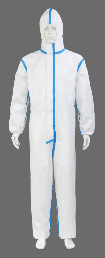 Защитни гащеризони за еднократна употреба от тъкан PE / PP